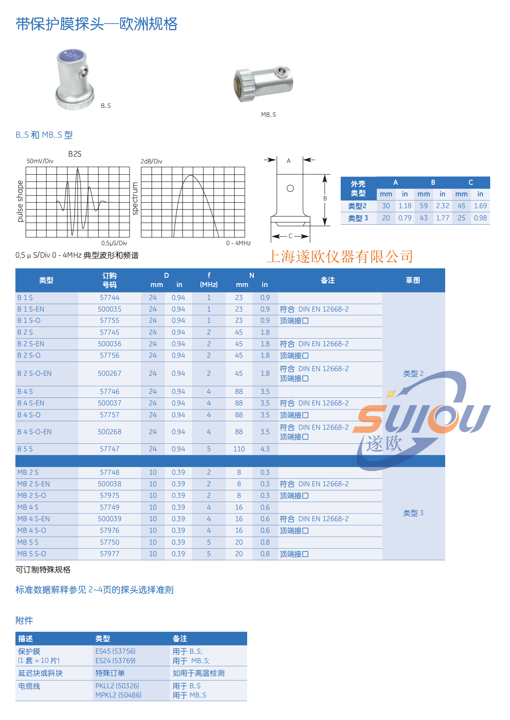 MB5S探头